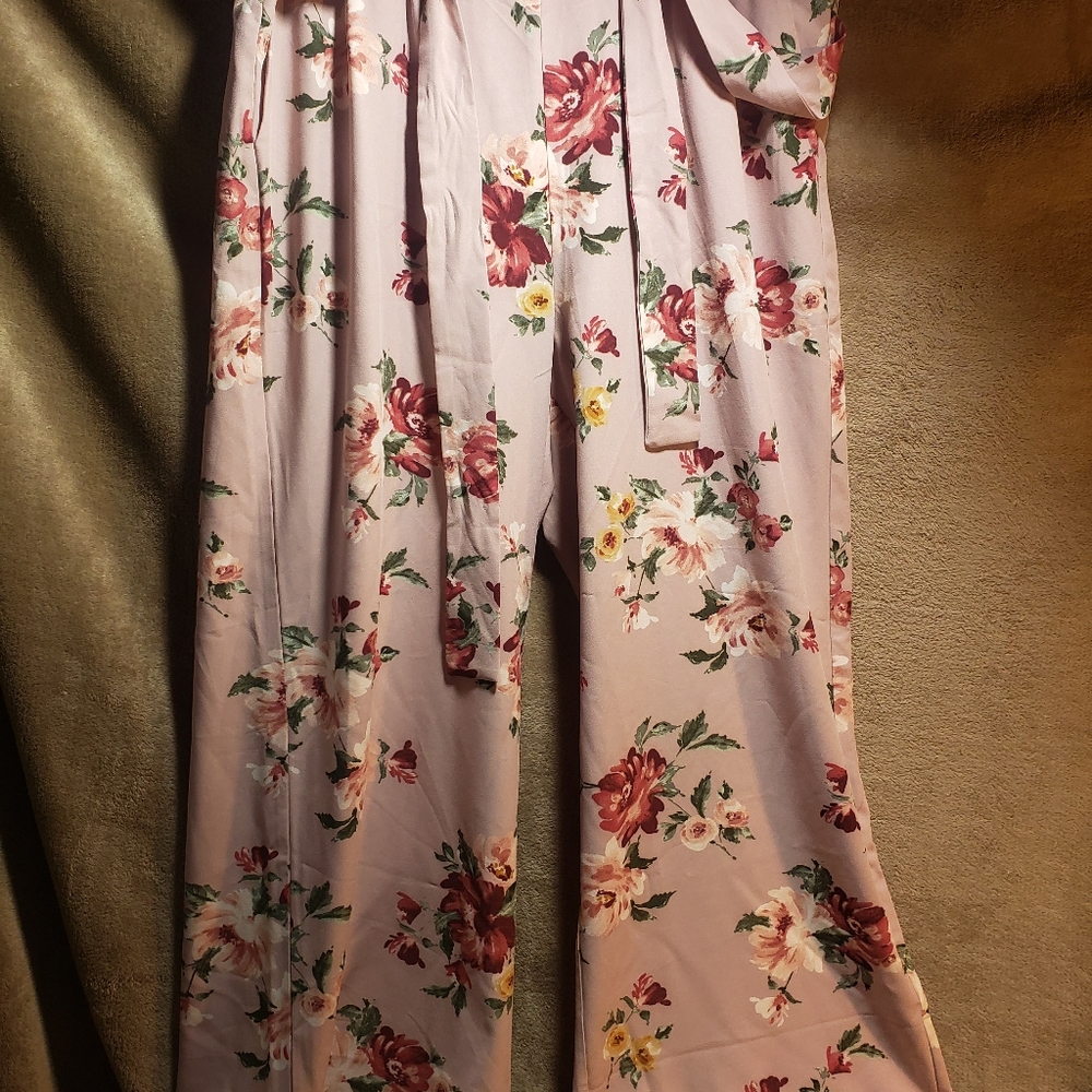 Torrid 2x Floral Elastic Waist Trouser Pant